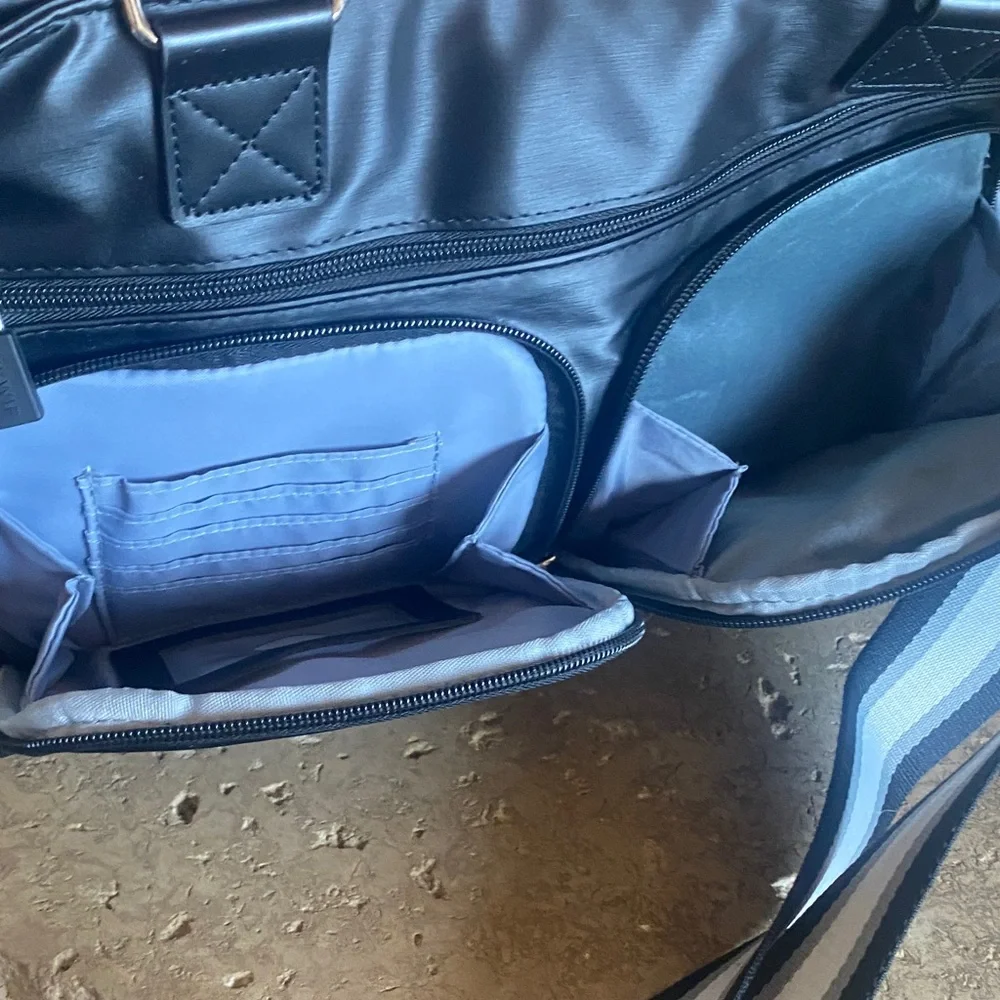 IHKWIP NWOT Be Bold Tote Laptop Black Bag